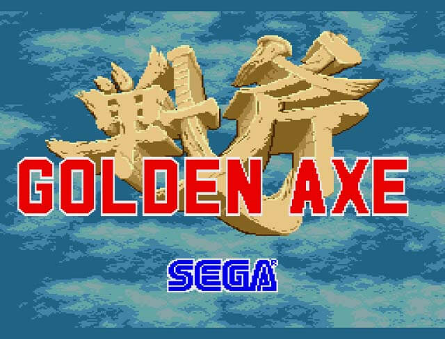 Golden Axe - Title Screen